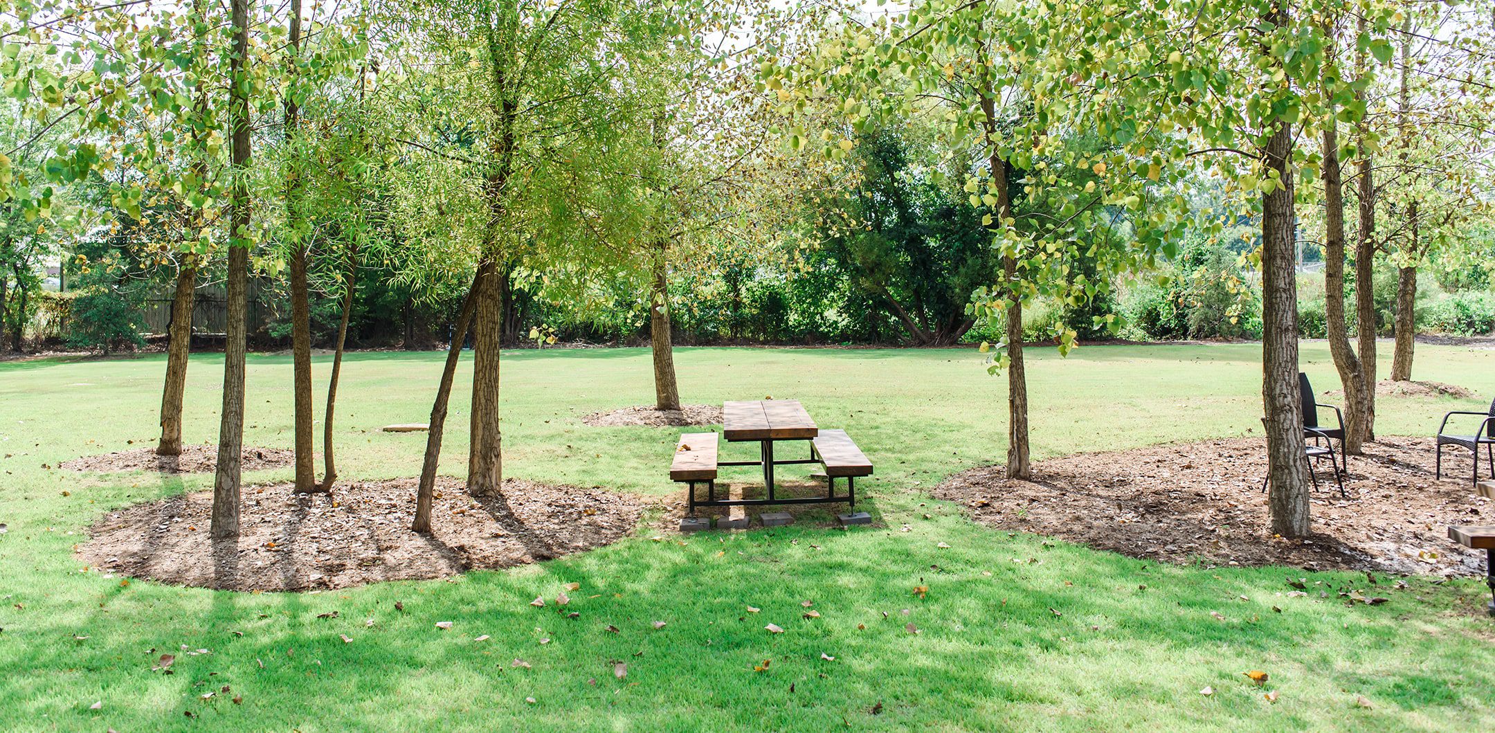 InvestiNet Office Outdoor Seating Area