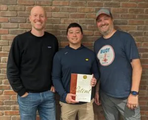 Aaron Brooks Caleb Rogers and Thomas Kersting Holding OCR Patent
